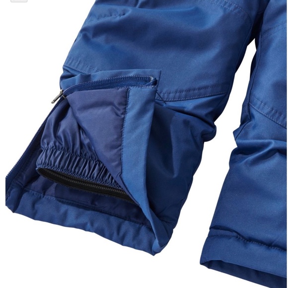 LL Bean Toddlers' Cold Buster Snow Bibs - 4T Alpine Blue - Picture 4 of 4